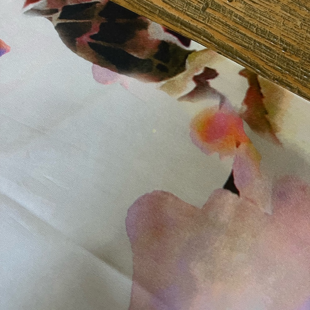 Ted Baker Rectangle Pointed Multi Color Abstract … - image 4